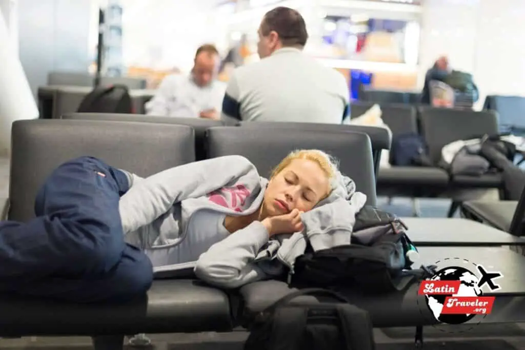 como dormir aeropuerto