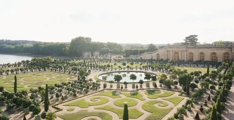 vista panoramica palacio de versalles