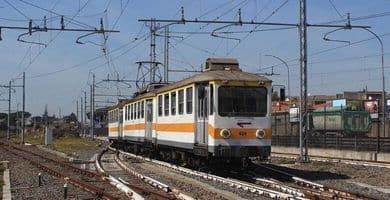 trenes suburbanos de roma