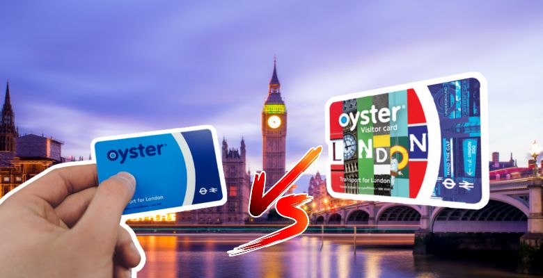 visitor oyster card vs oyster card comparativa